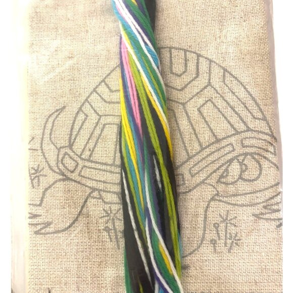 VINTAGE Valiant Mini-Quick Stitches Timid Turtle Needlepoint Kit 5x7 Hand Printe - Picture 4 of 4